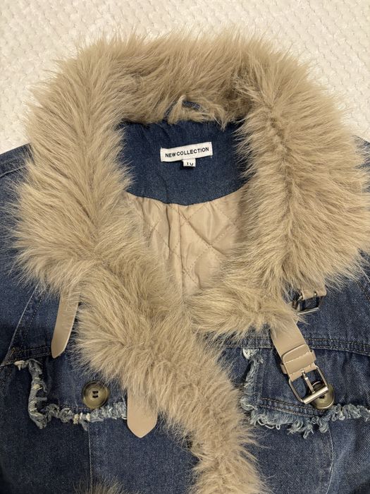 Дънково зимно палто