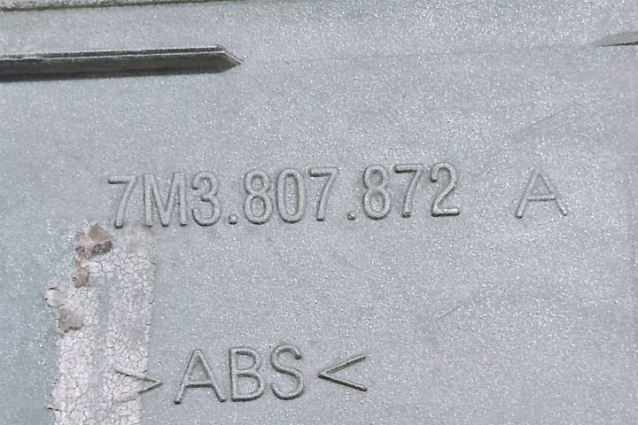 Ornament stop dreapta 7M3807872A Volkswagen VW Sharan prima generatie