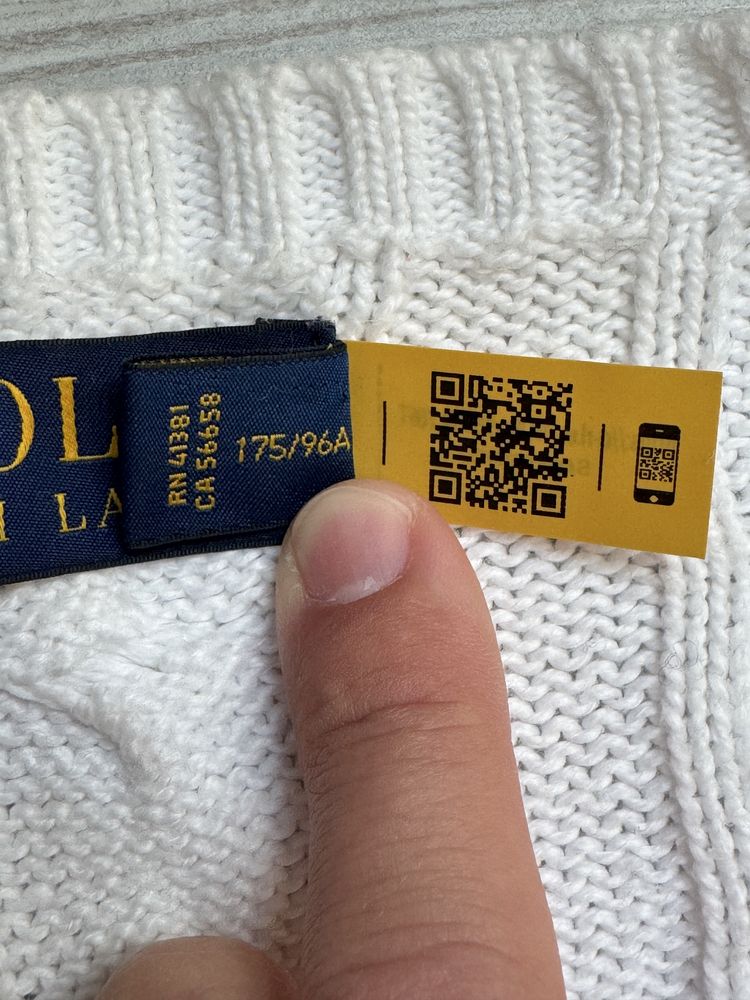 Мъжко! Чисто нов оригинален мек памучен пуловер Polo Ralph Lauren
