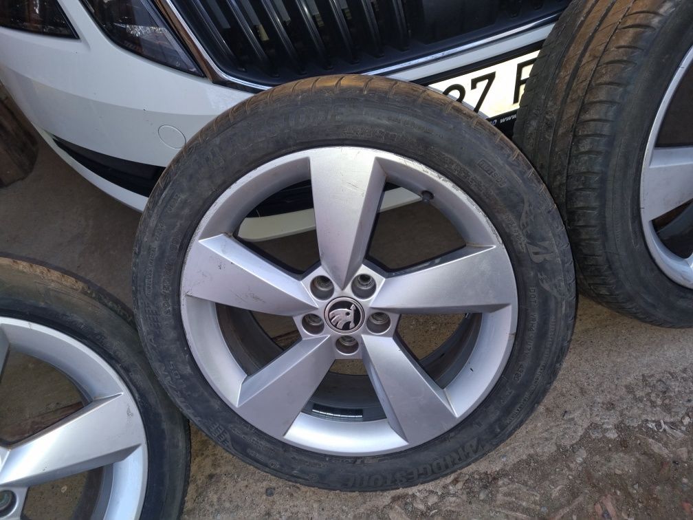 Jante roți originale Skoda 5x100