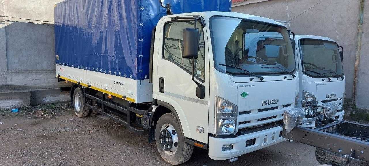 Газовый фургон - тент ISUZU