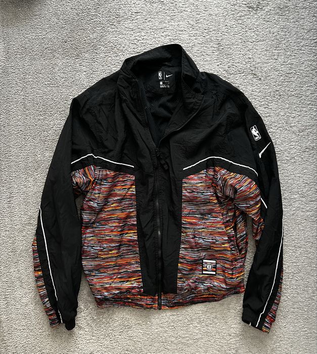 Nike NBA Brooklyn Nets Casual Sports Jacket L