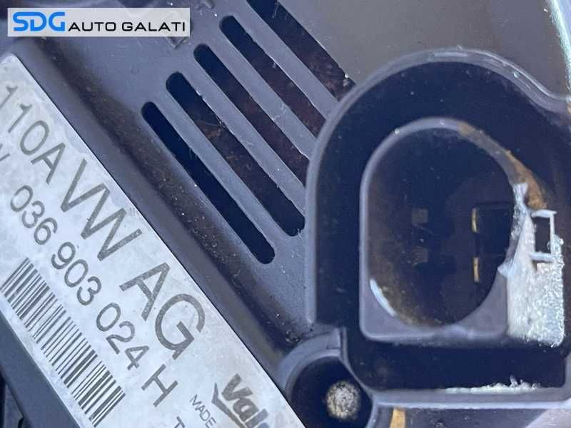 Alternator 110A VW Golf PLUS 1.4 BCA BUD CGGA CGGB 2002 - 2010 Cod 036903024H [M9125]