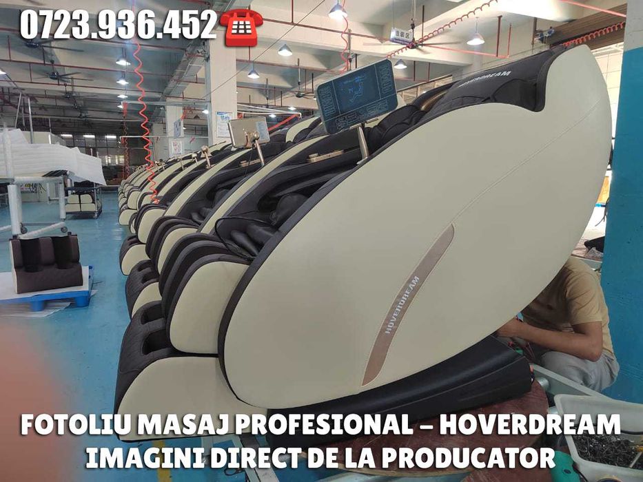 Scaun de masaj profesional! ROLE, vibratii, perne, +++ REDUCERE -45%!