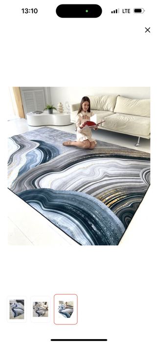 Новый коврик 200*300 безворсовый