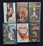 Видеокасети VHS Кръстникът Здрач Химия на Тялото Бягство към Победата