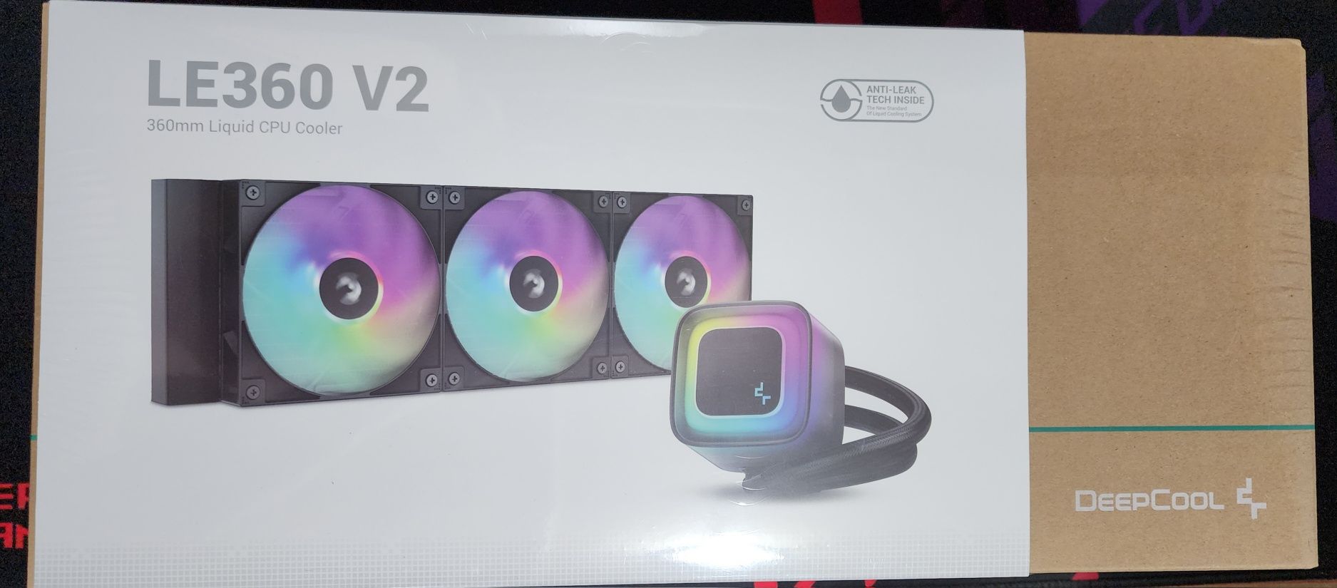 Водяное охлаждение Deepcool le360 v2