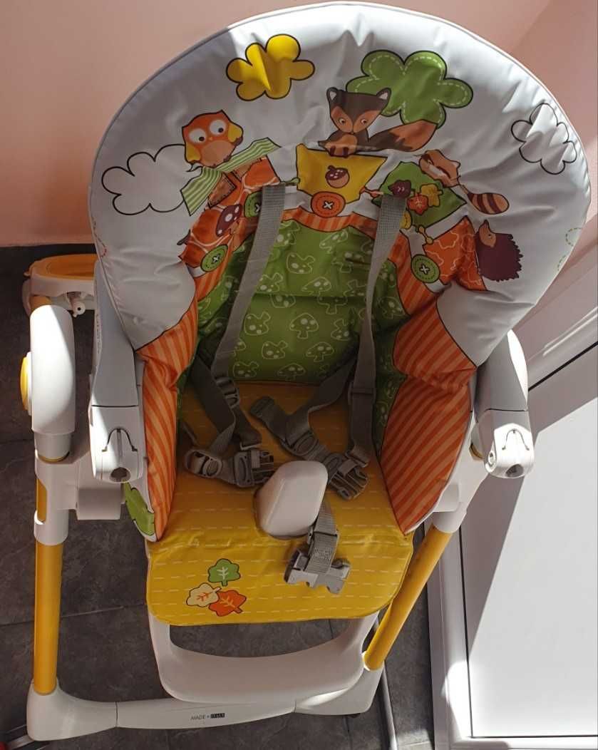 Столче за хранене Peg Perego Prima Pappa Zero Follow Me, Многоцветно