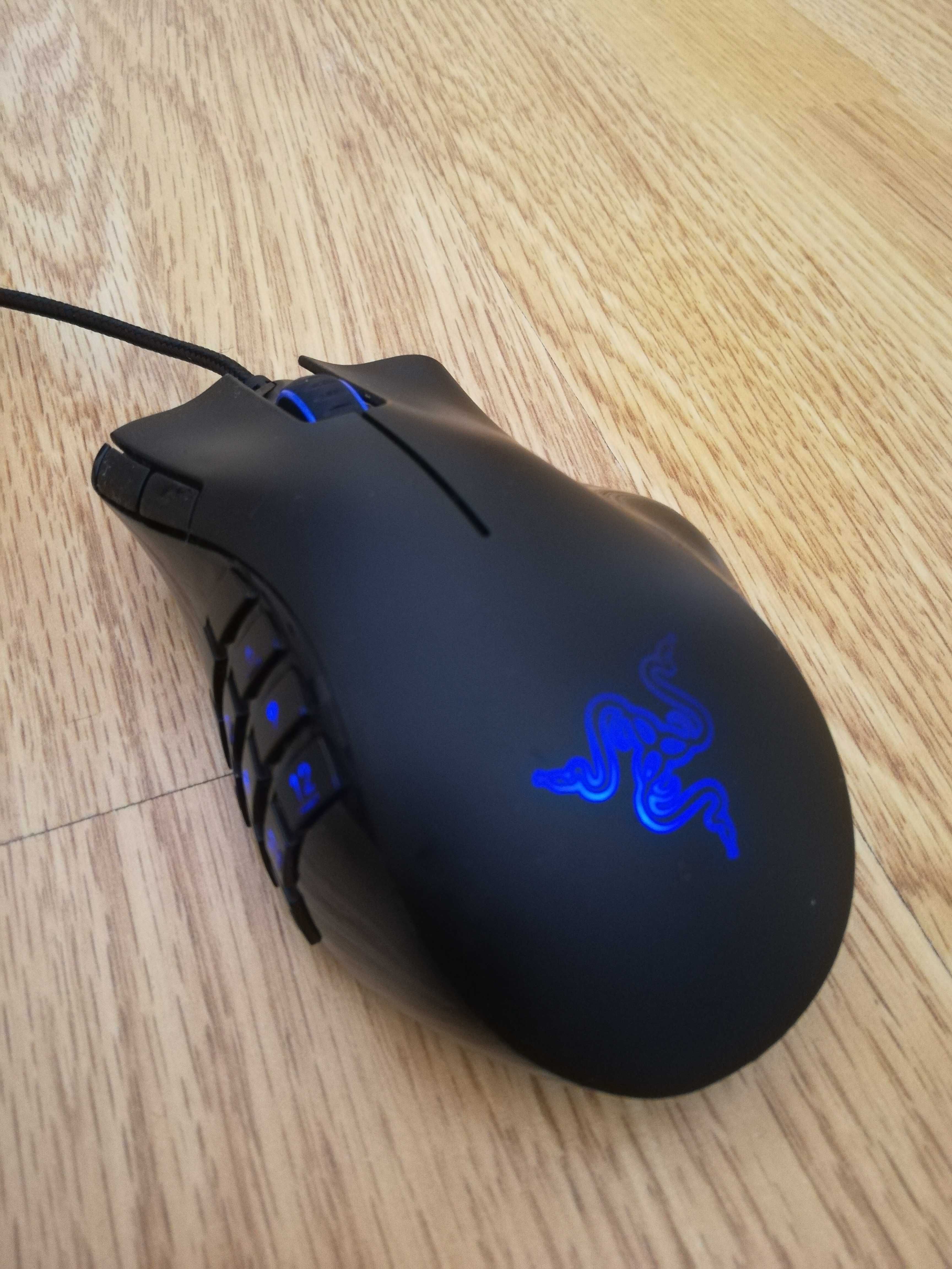 Mouse Laser Razer Naga MMOG gaming