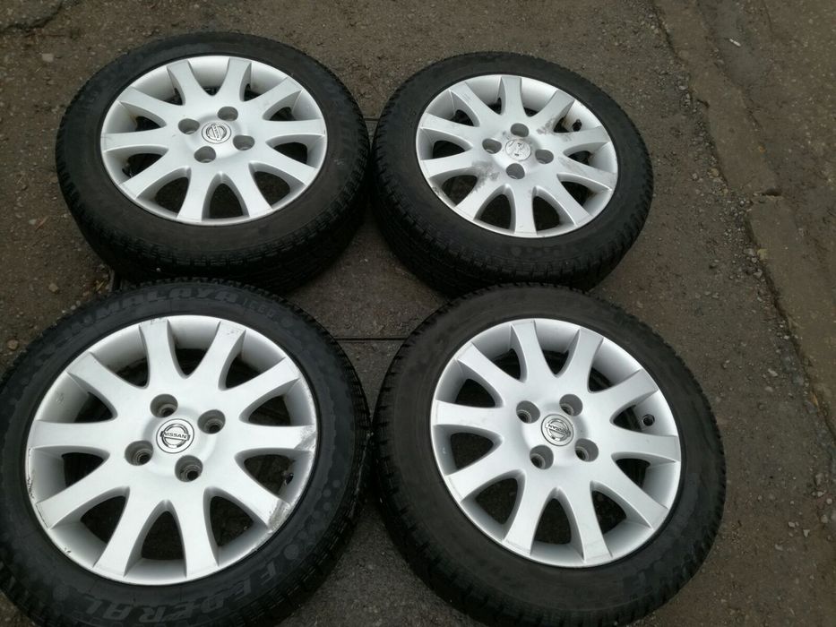 Продавам 4 бр Оригинални Алуминиеви джанти за Нисан
4x114,3 16 *6 J*