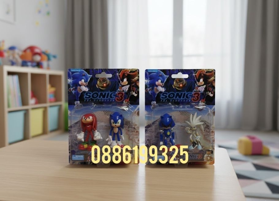 Комплект фигурки Sonic 3, Соник фигурки Комплект