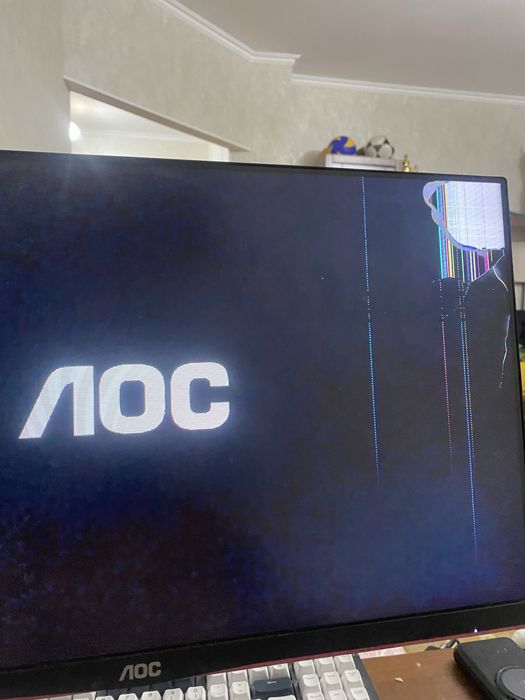 Продам монитор 144 гц разбитый AOC