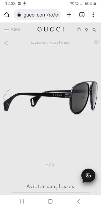 Ochelari de soare Gucci Pilot