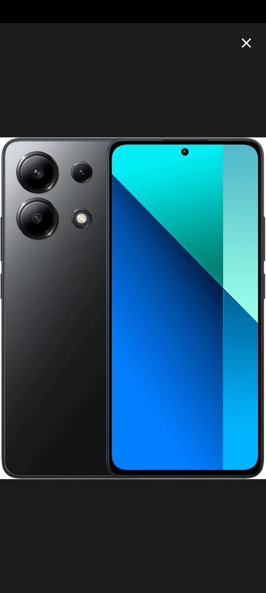 Redmi Note 13 6/128 talik  abmen bor iphone 11dan tepasiga