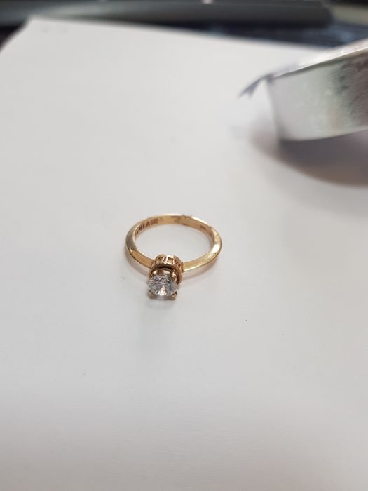 Inel logodna 14k(cdc)staramanet