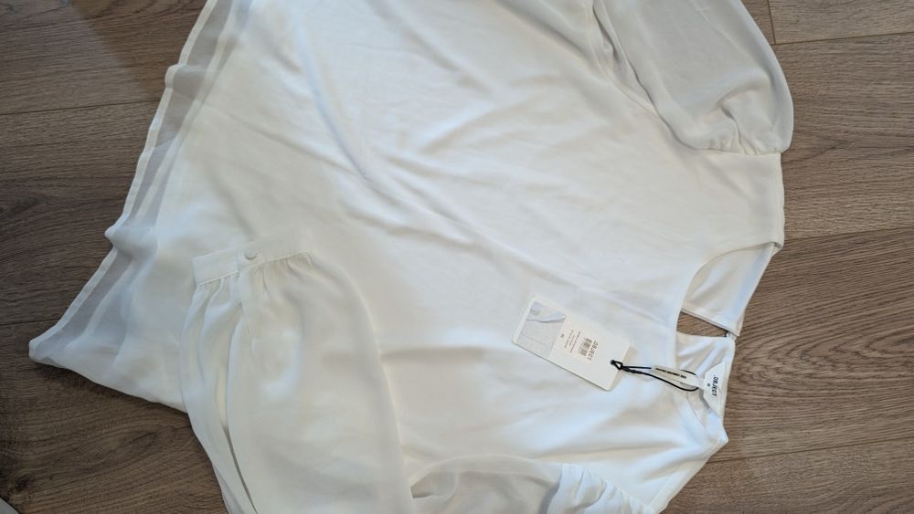 Официална бяла блуза/риза OBJECT/нова/