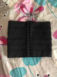 Corset negru talie