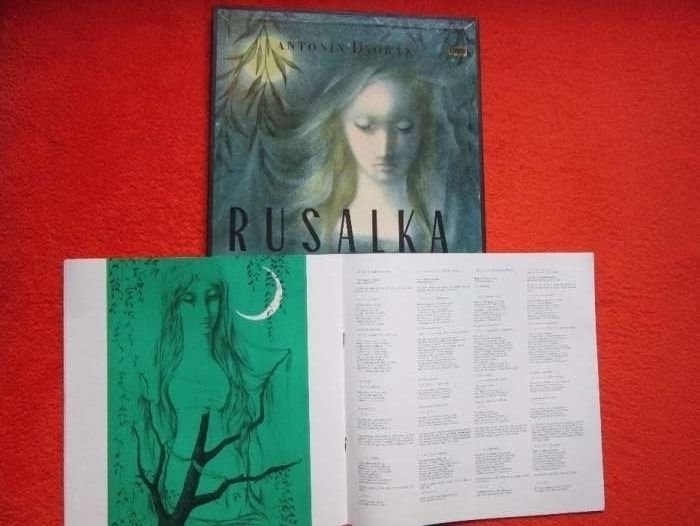 cadou deosebit rar Dvorak Antonín  ‎Rusalka  Cehoslovacia 1963