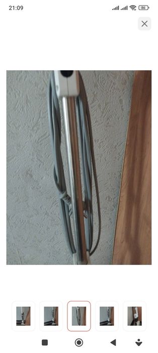 Продам б/у вертикальный пылесос,