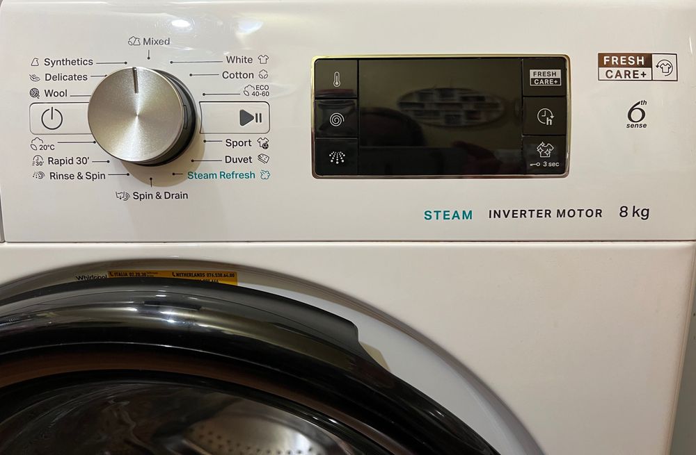 Пералня Whirlpool Fresh Care+, FFB8458BV EE,8кг, 6th Sense, Invertor