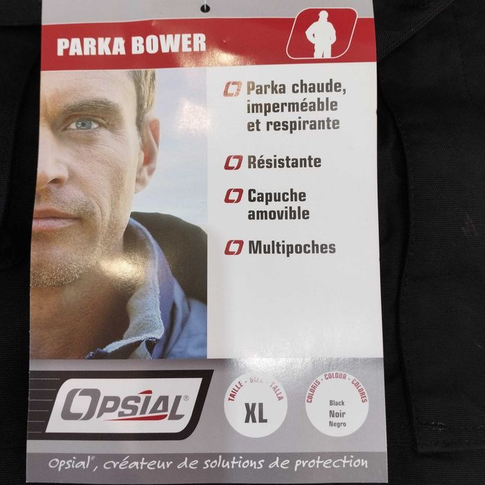 REDUCERE - Geacă santier lucru OPSIAL impermeabila XL nouă