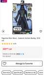 Figurina Darth Vader 30 cm cu sunet și lumini Star Wars Batman Marvel