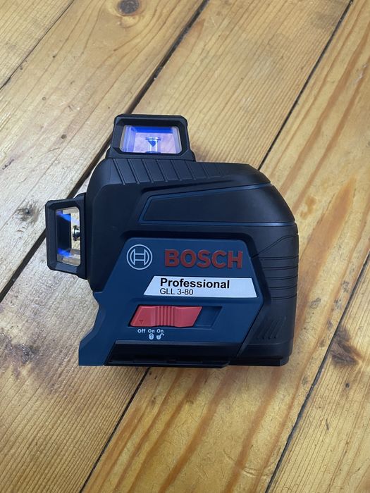 BOSCH GLL 3-80 nivela laser 360 grade lumina rosie NOU