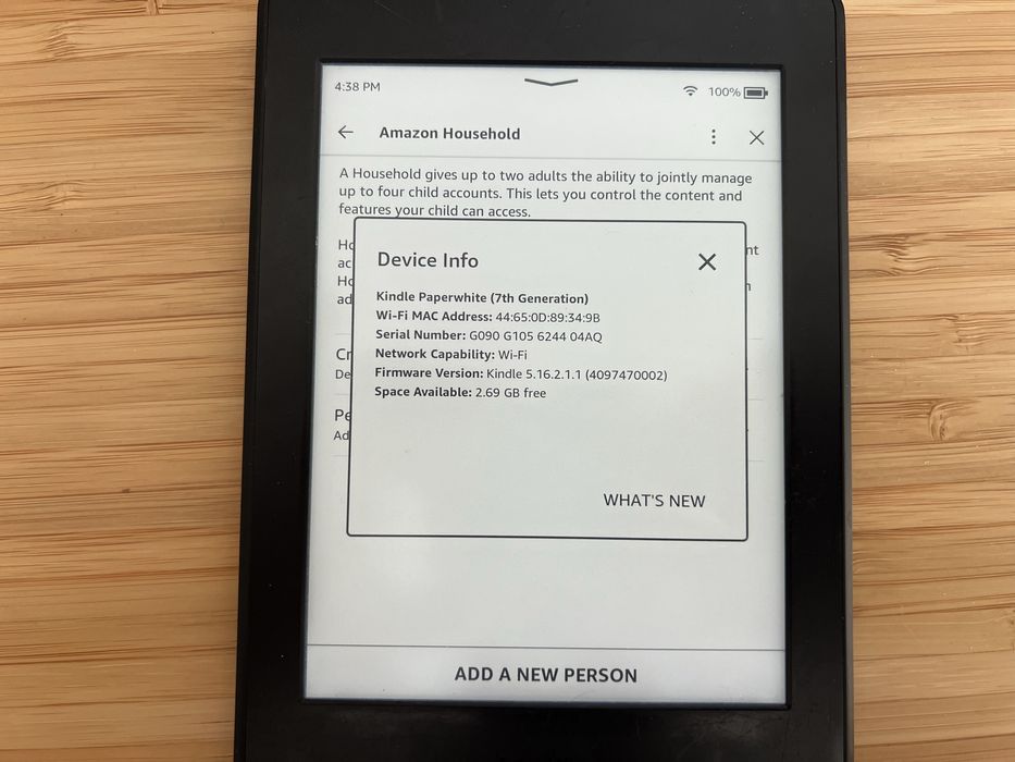 Kindle Paperwhite 7
