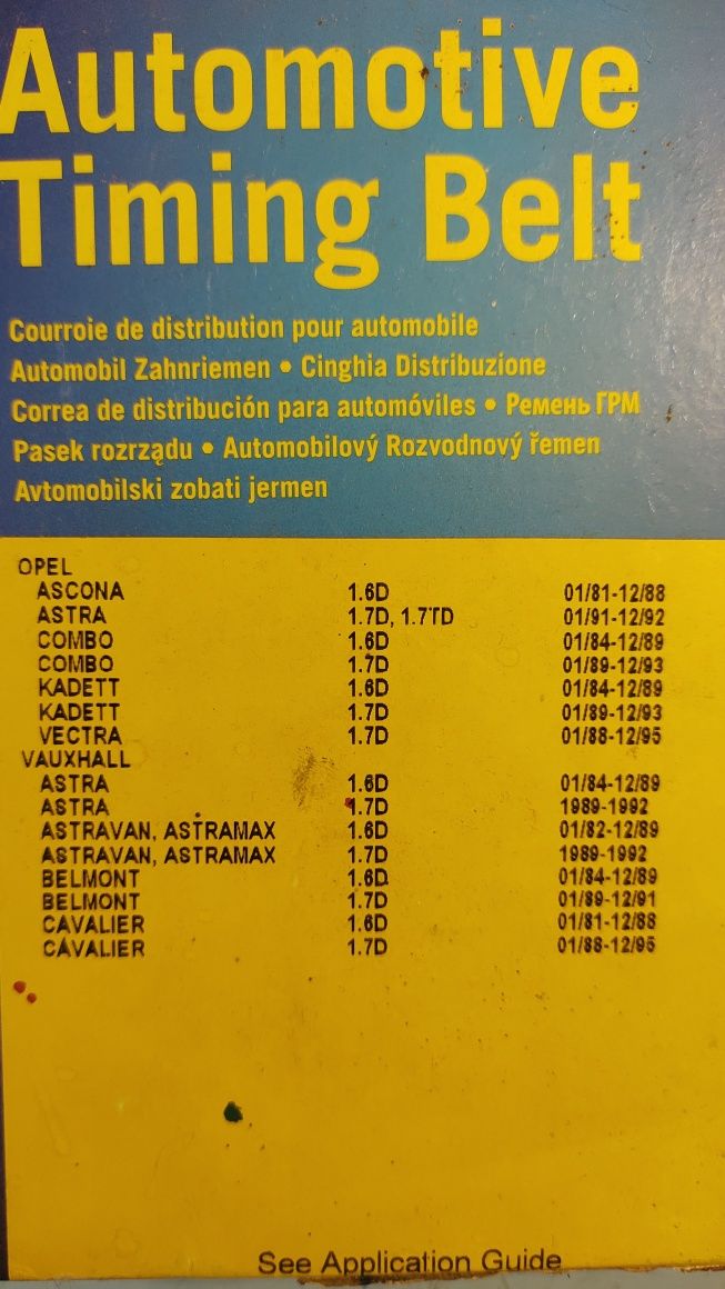 Curea de distributie 146 dinti