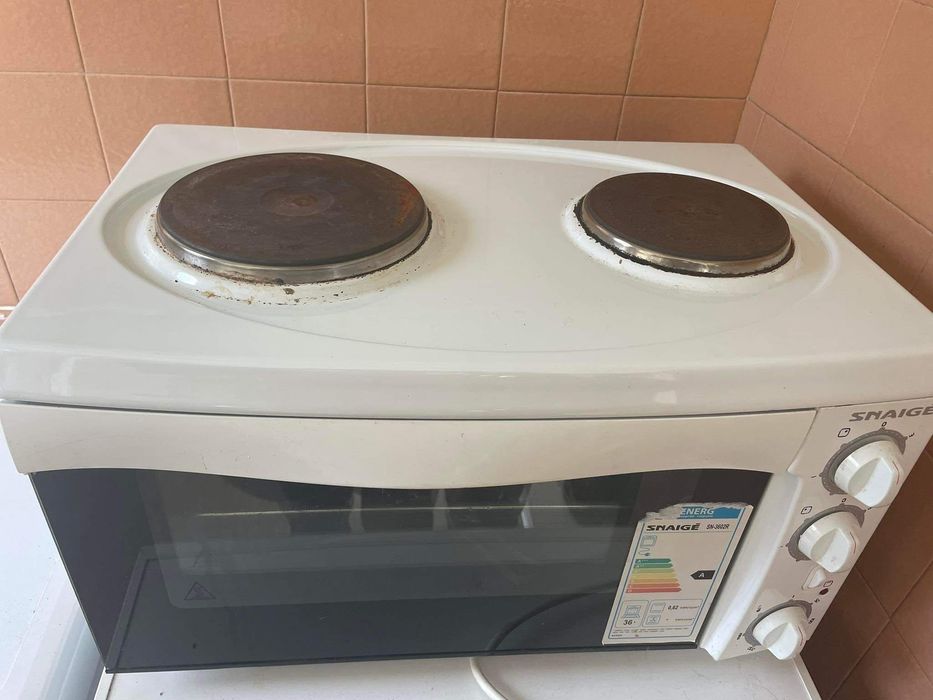 Готварска печка с два котлона