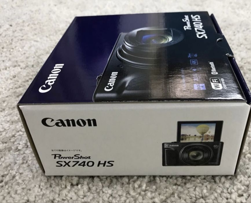 Нов Canon powershoot sx740hs с гаранция