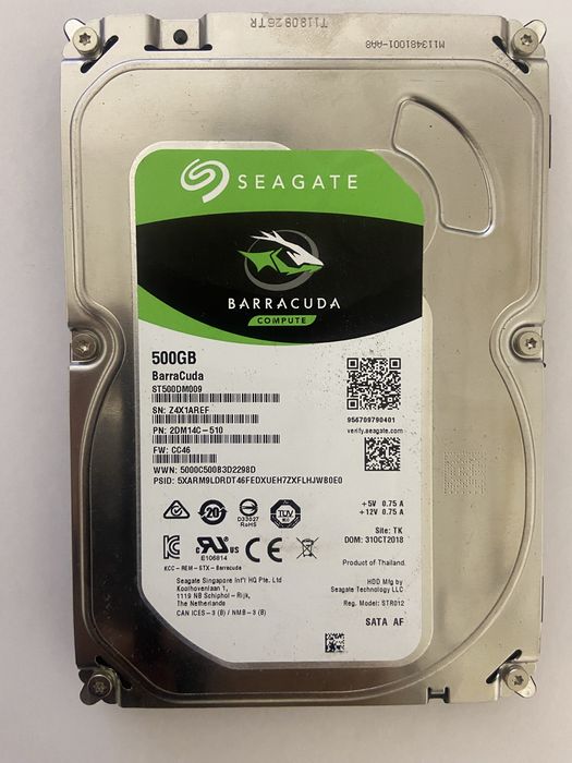 Жесткий диск HHD 500 GB