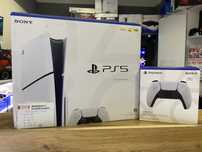 Playstation 5 slim 2 джойстика + топ игры
