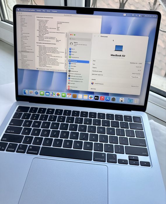 MacBook Air M4 SkyBlue 16/256GB 8 Цикл