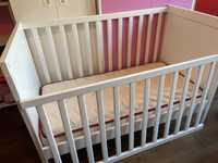 Мебели за детска стая(легло,матрак Magniflex и гардероб) без забележка