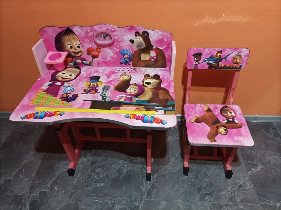 Детска маса със стол