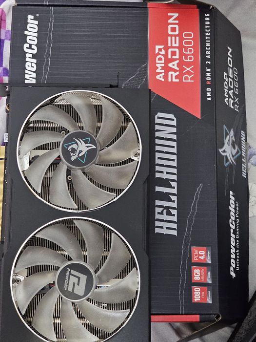 Placa video RX 6600 Hellhound 8gb