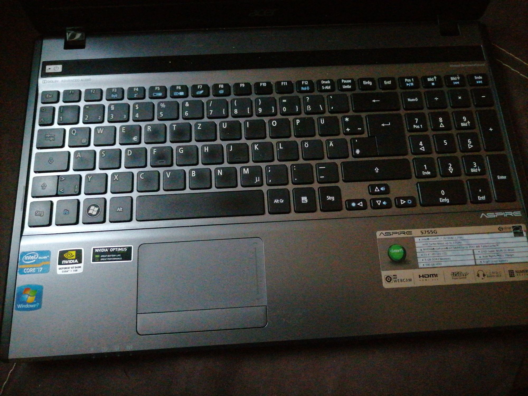Лаптоп Acer Aspire 5755 G