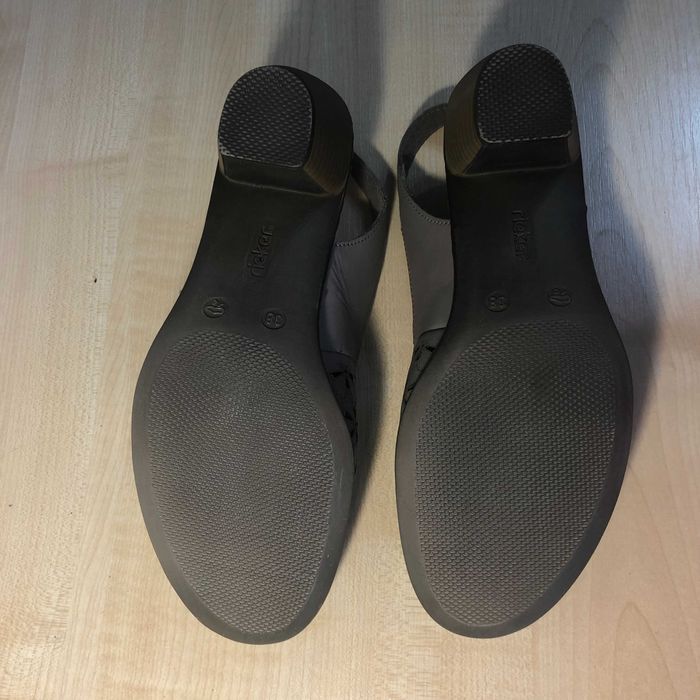 Sandale dama bej, Rieker, din piele naturală, foarte comode+Livrare 0!