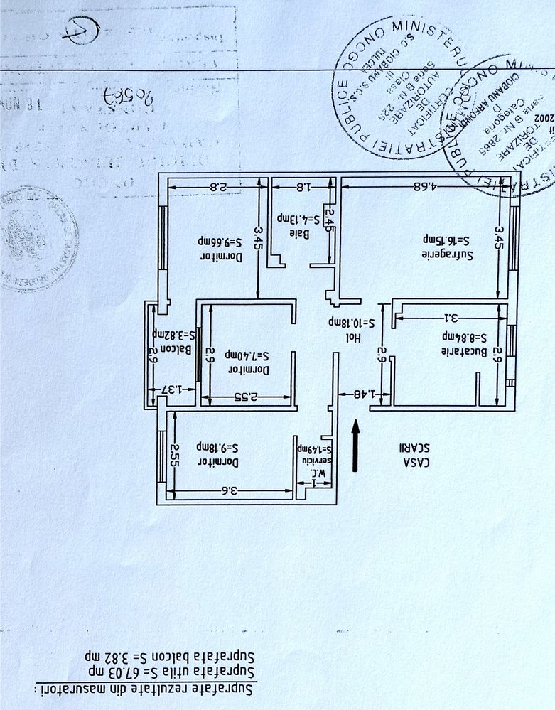 Apartament 4 camere