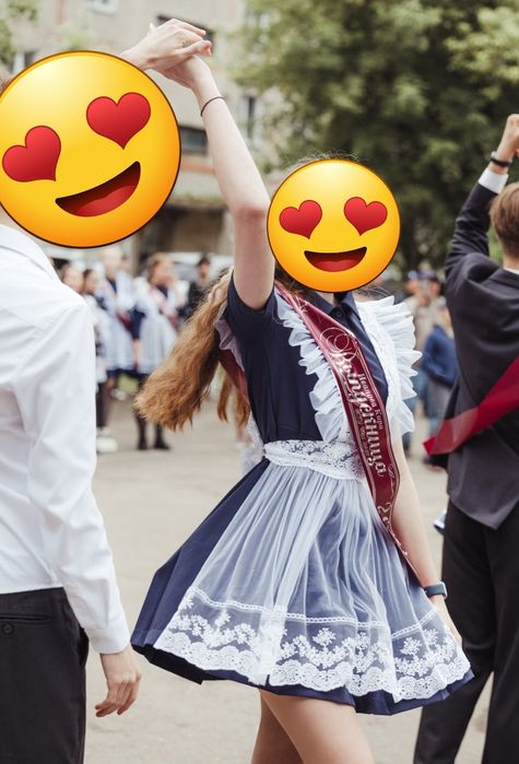 Фартук школьный белый