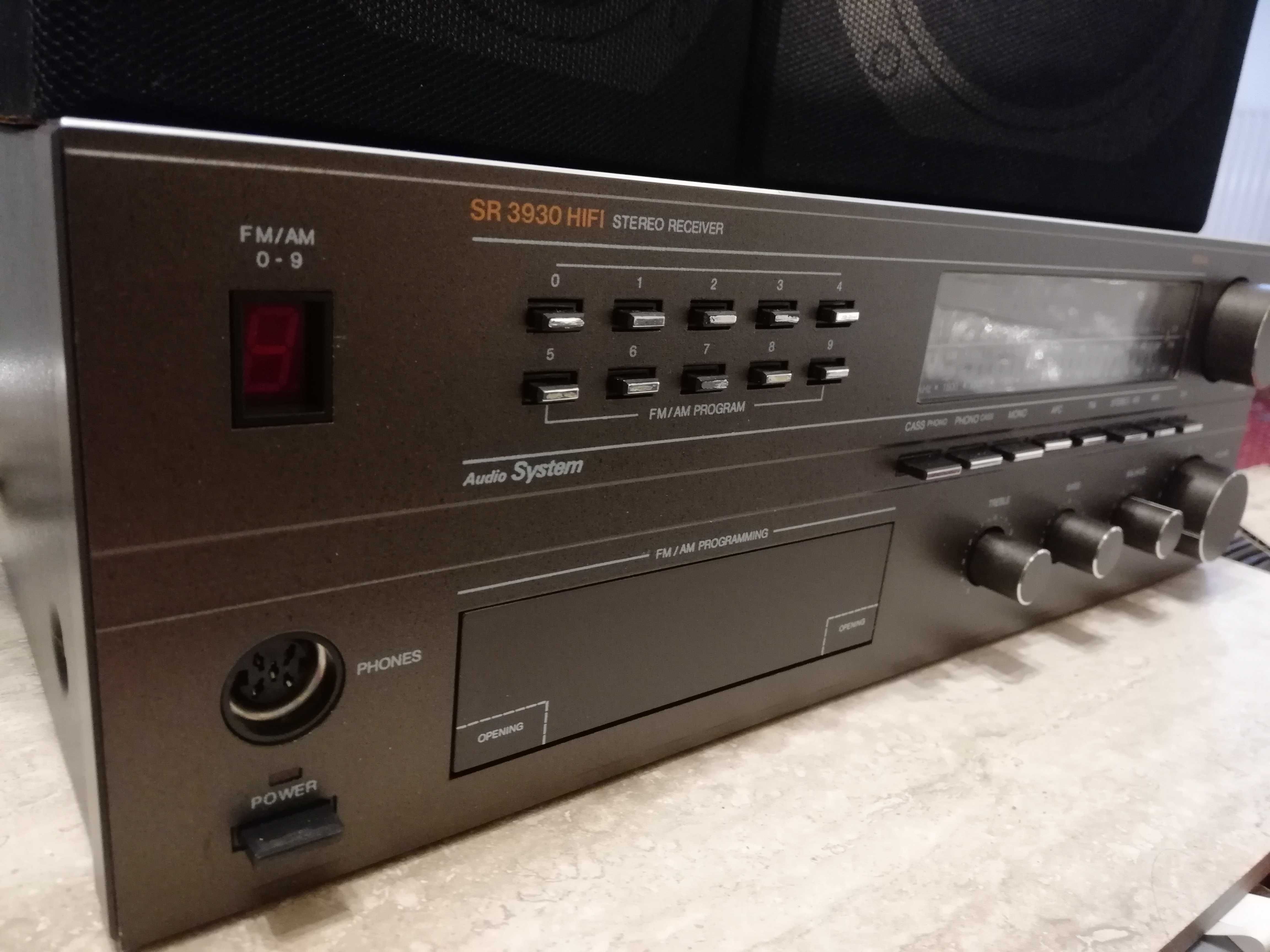 Amplificator/Tuner RFT REMA SR3930 + 2 Boxe - Vintage/Impecabil/DDR