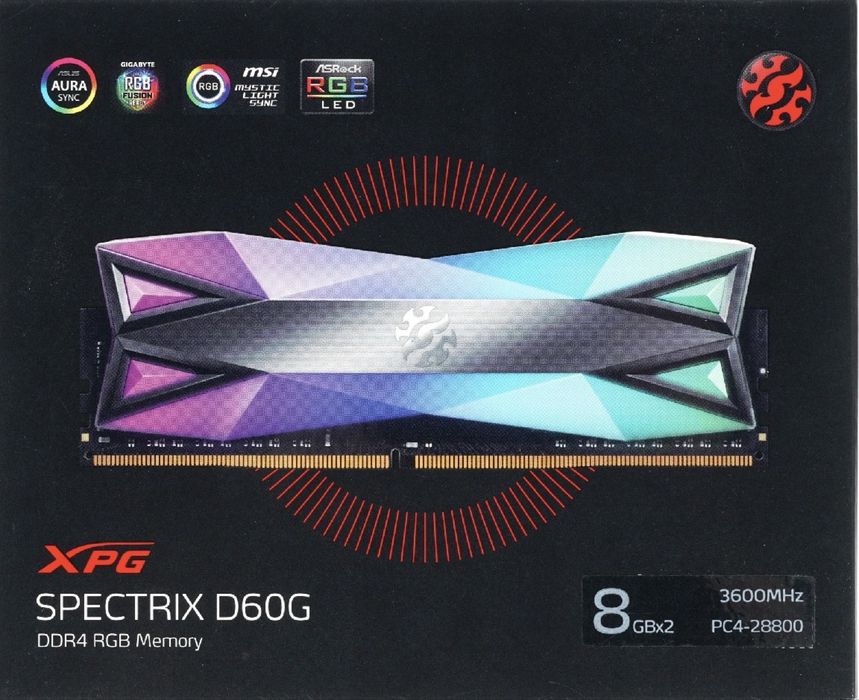 OЗУ DDR 4 16GB 3600mhz