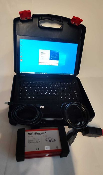 Tester Auto Multidiag Pro Turisme & Camioane in Romana +Tableta 12.5 "