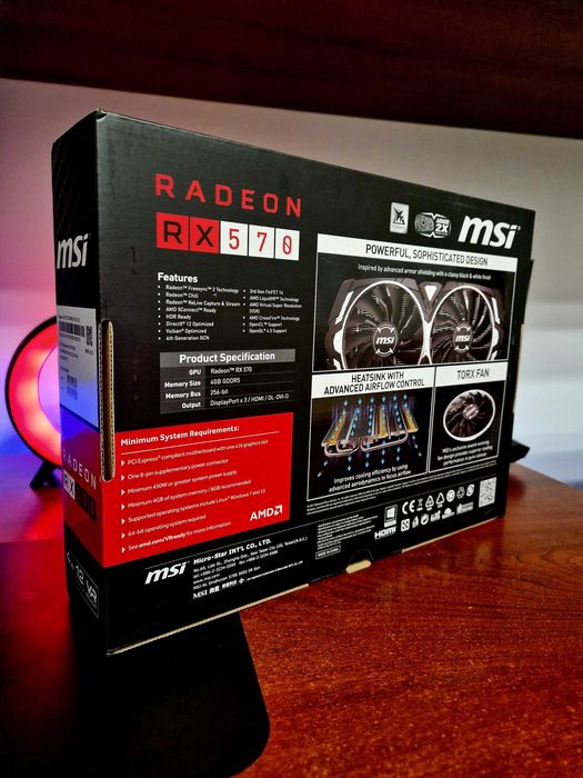 Placa video AMD Radeon RX 570 4GB