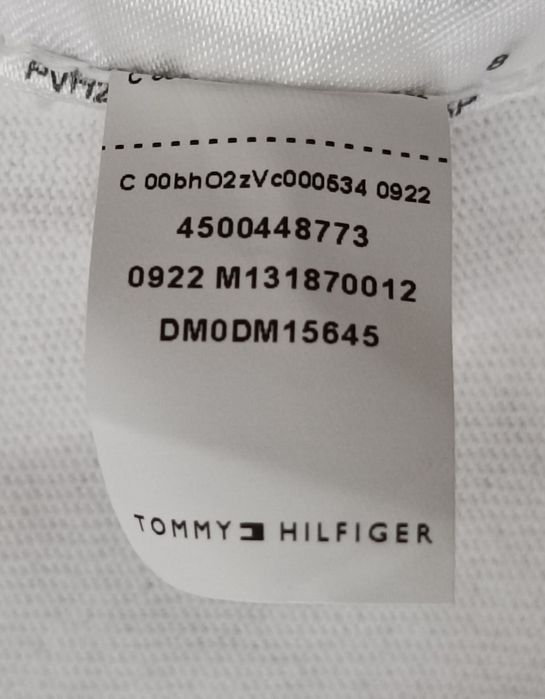 Tommy Jeans Relaxed Varsity Logo Tee оригинална тениска XS памук