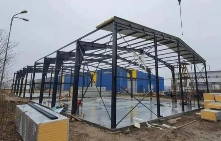 Vand structura metalica