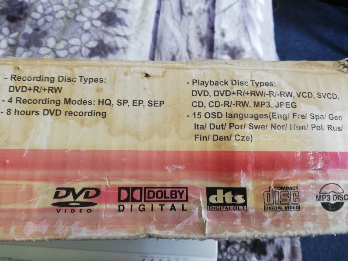 DVD Recorder DL 3100 Daewoo telecomandă nou