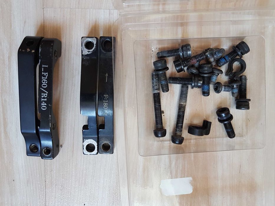 Șuruburi, adaptoare SRAM/Avid/Shimano pentru frâne