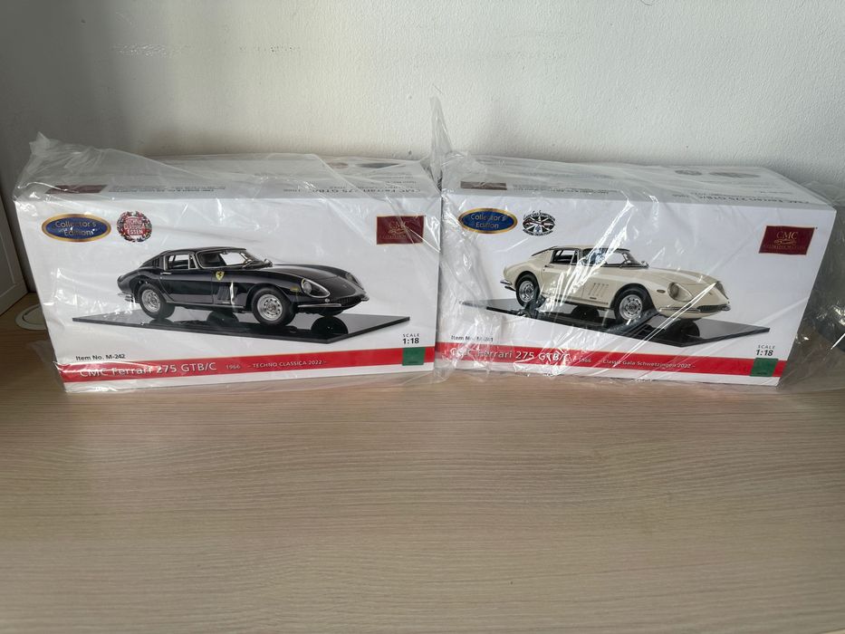 Macheta auto CMC Ferrari 275 Techno Classica Galla 1:18 (nu AutoArt)